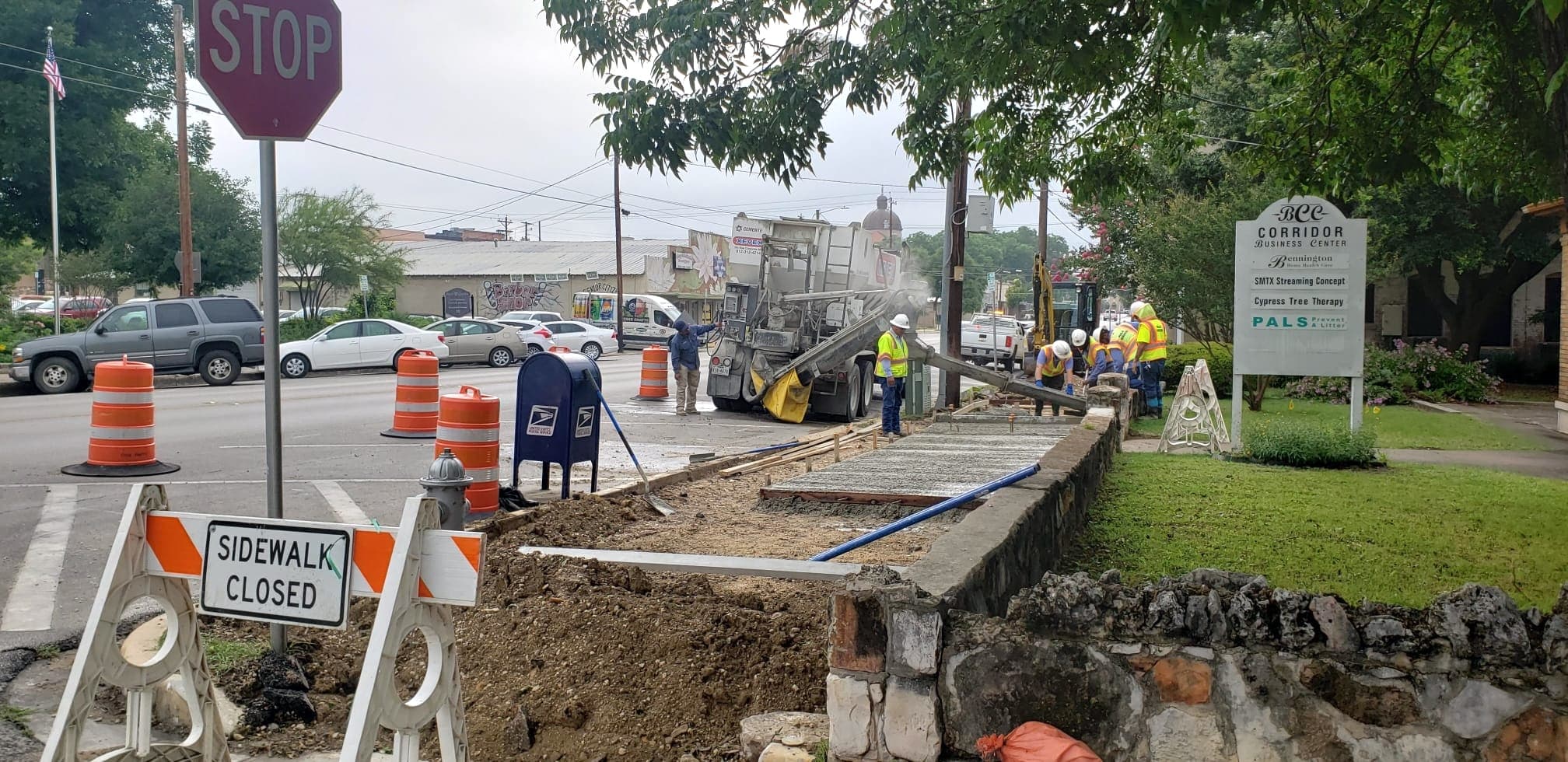 Municipal concrete project completed by XEVEX, photo 3